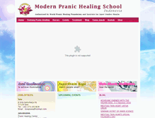 Tablet Screenshot of indonesiapranichealing.org